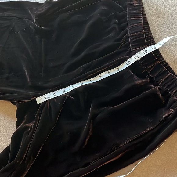 EILEEN FISHER Velvet Ankle Wide Leg Pants -Violet - Size Medium NWOT - Picture 10 of 15